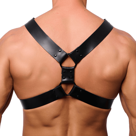 Harness Leder Schwarz S/M – Ansicht 2