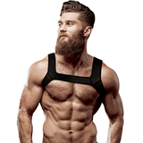 Harness Neopren-Brustgurt für Männer L