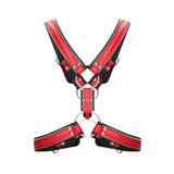 Harness Ouch aus echtem Leder im Streifen-Design in drei Ausführungen – Ansicht 6