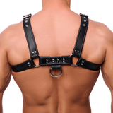 Harness Premium aus Leder Schwarz L/XL – Ansicht 2