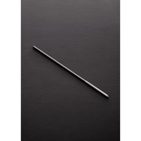 Harnröhrensonde Dipstick geriffelt Silber