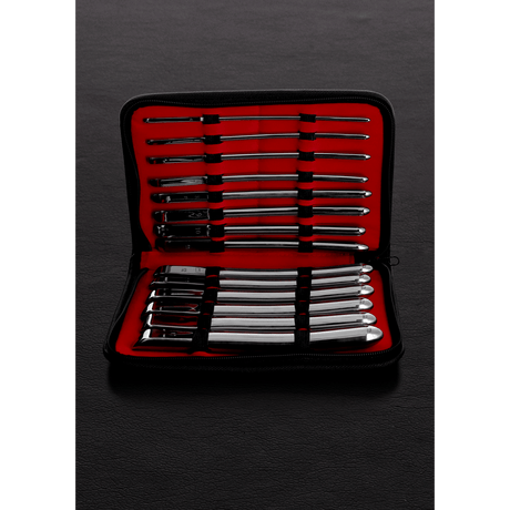 Harnröhrensonden-Set einseitig 14-teilig Silber 22,8 cm – Ansicht 2