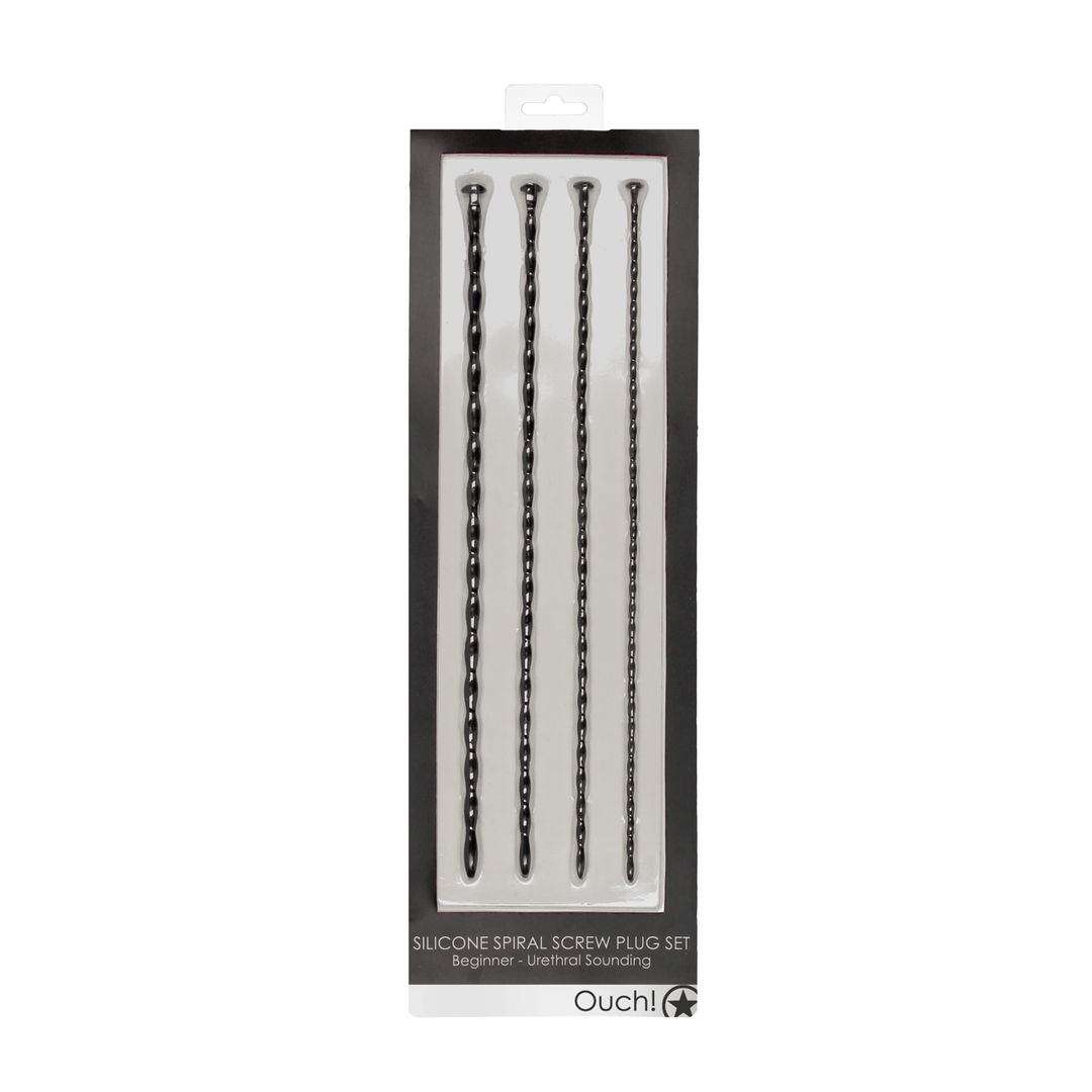 Harnröhrensonden-Set Ouch Spirale für Anfänger Schwarz 30 cm – Ansicht 2
