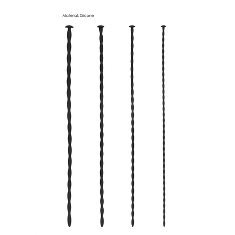 Harnröhrensonden-Set Ouch Spirale für Anfänger Schwarz 29,5 cm – Ansicht 6