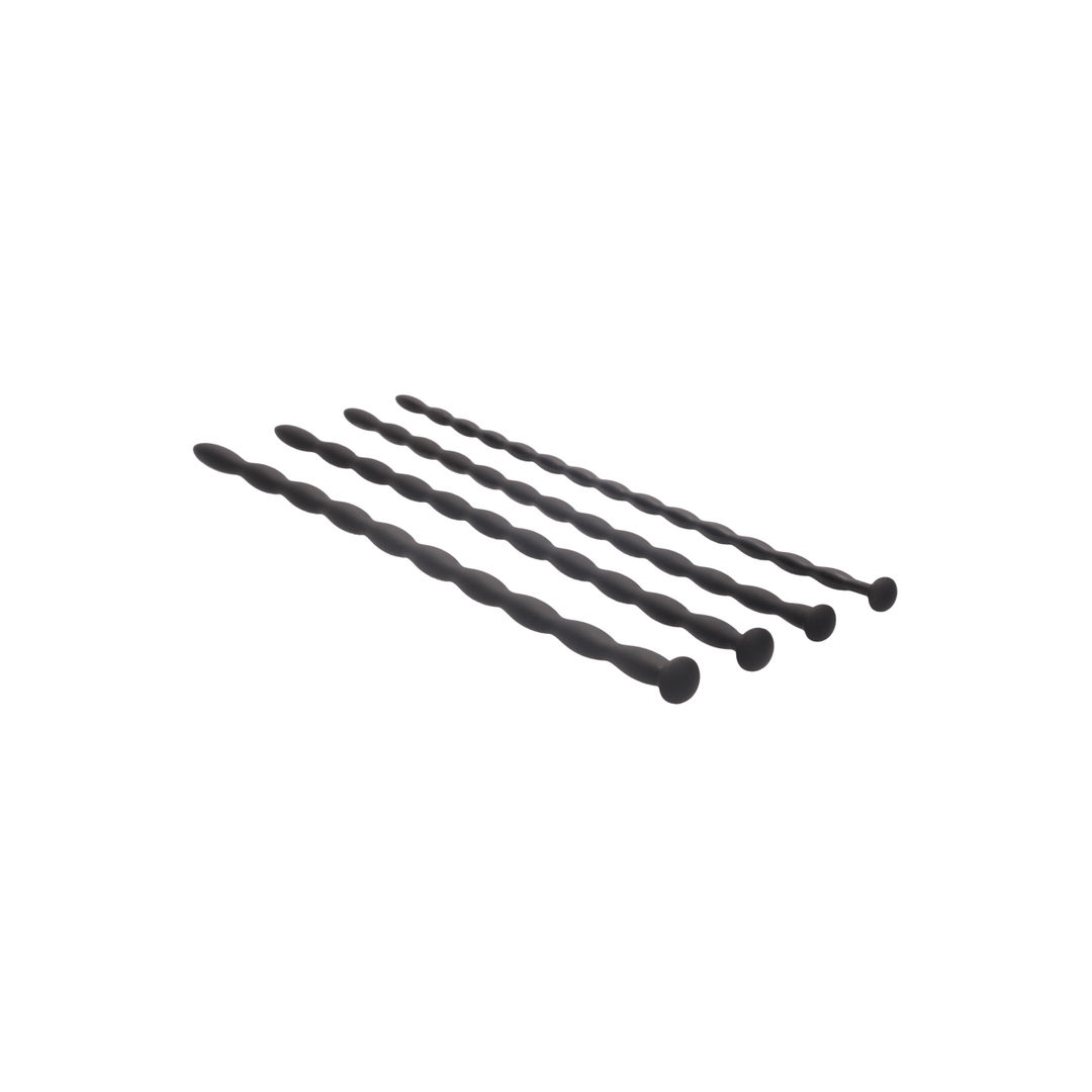 Harnröhrensonden-Set Ouch Spirale für Fortgeschrittene Schwarz 30 cm – Ansicht 4