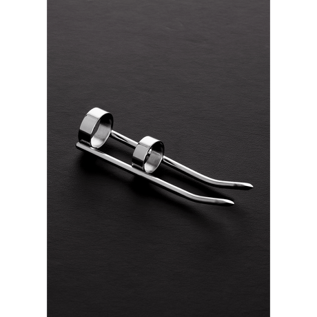 Hautschaber Catnail aus Edelstahl Silber 9,9 cm