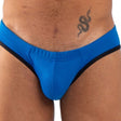 Herren-Dessous Slip Blau S