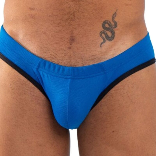 Herren-Dessous Slip Blau S