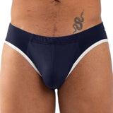 Herren-Dessous Slip Marineblau L