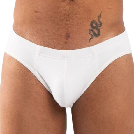 Herren-Dessous Slip Weiß S