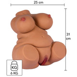 Hidden Desire - Fat Fuck Queen Torso Masturbator Weiblich 6 kg