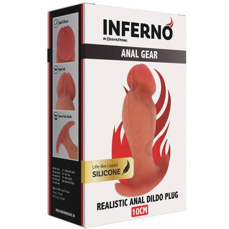 Hidden Desire - Inferno Realistischer Analsplug 10 cm