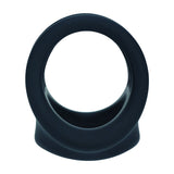 Hodenring aus Silikon für Penis und Hoden Schwarz 5 cm – Ansicht 5
