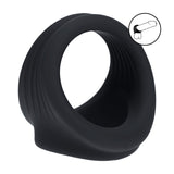 Hodenring aus Silikon für Penis und Hoden Schwarz 5 cm