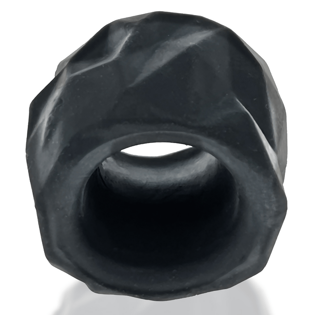 Hodenring Hunkyjunk Fractal Ballstretcher Silikon Schwarz 5 cm