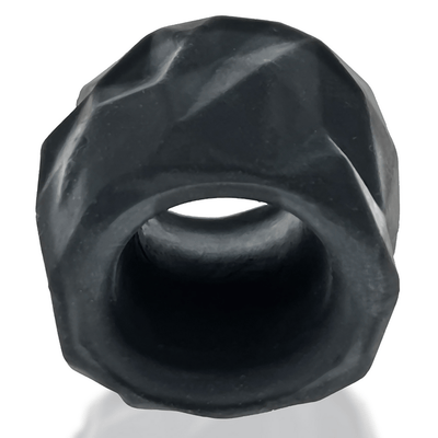 Hodenring Hunkyjunk Fractal Ballstretcher Silikon Schwarz 5 cm