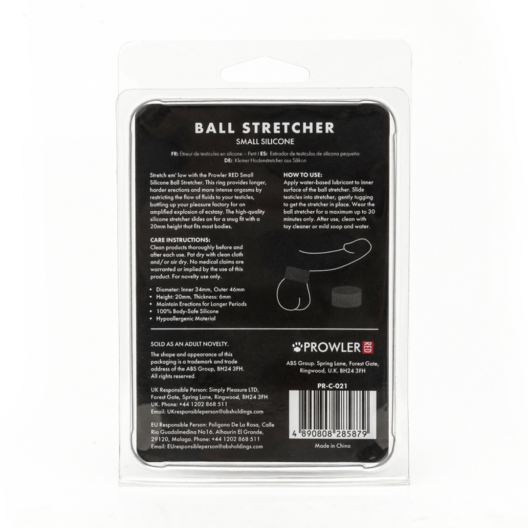 Hodenring Stretcher Silikon Schwarz Klein – Ansicht 3