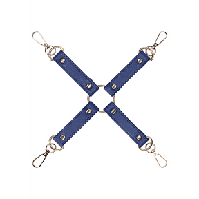 Hogtie-Kreuz Ouch im Matrosen-Design Blau 31 cm