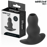 Hohler Analplug Größe S Schwarz 7,3 x 3,5 cm