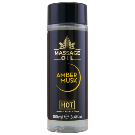 Hot - Massageöl Amber & Moschus 100 ml