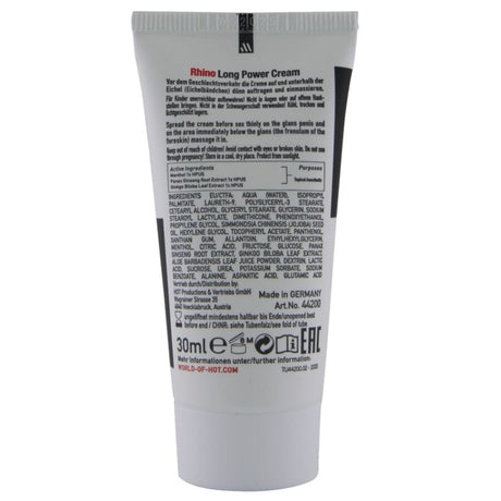 Hot - Rhino Long Power Cream 30 ml