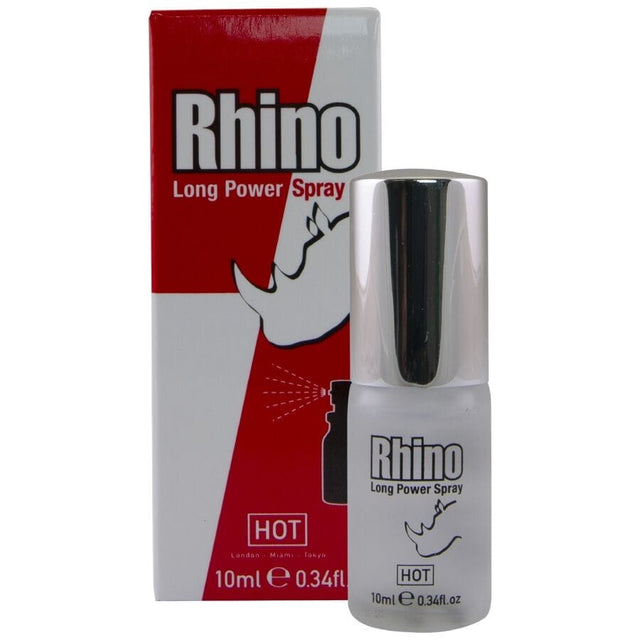 Stimulationsgel HOT Rhino Long Power Verzögerungsspray für Ihn 10 ml
