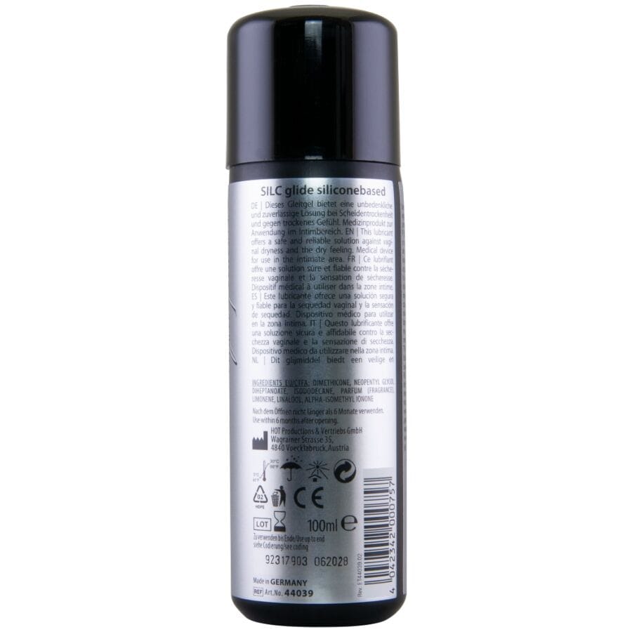 Silikon-Gleitgel HOT Silc Glide Silikongleitmittel 100 ml.2