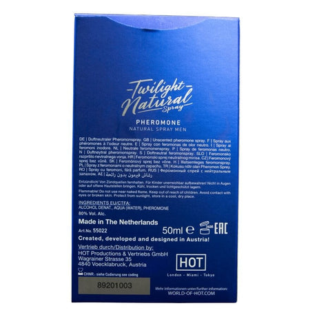 Hot - Twilight Pheromon-Natürliches Spray für Männer 50 ml