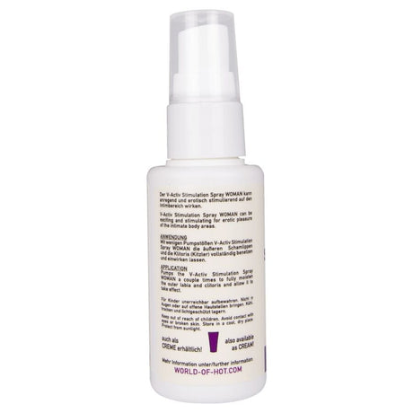 Hot - V-Activ Stimulationsspray für Frauen 50 ml