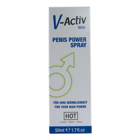 Hot - V-Aktiv Penis-Power-Spray für Männer 50 ml