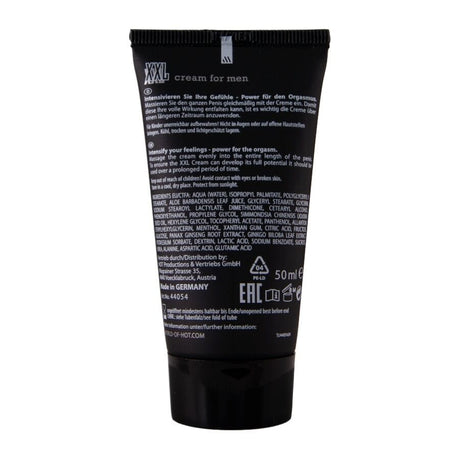 Hot - XXL Creme für Männer 50 ml