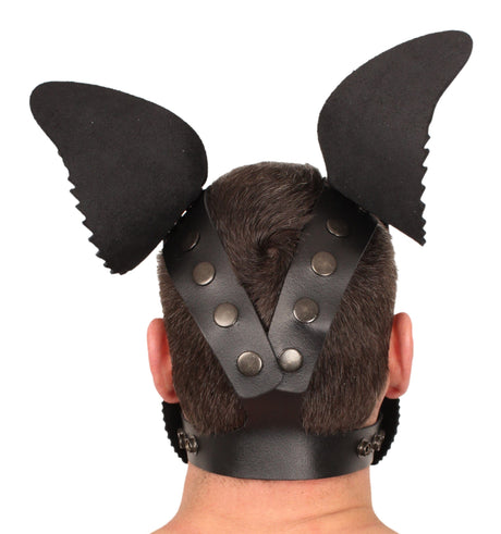 Hundemaske Leder