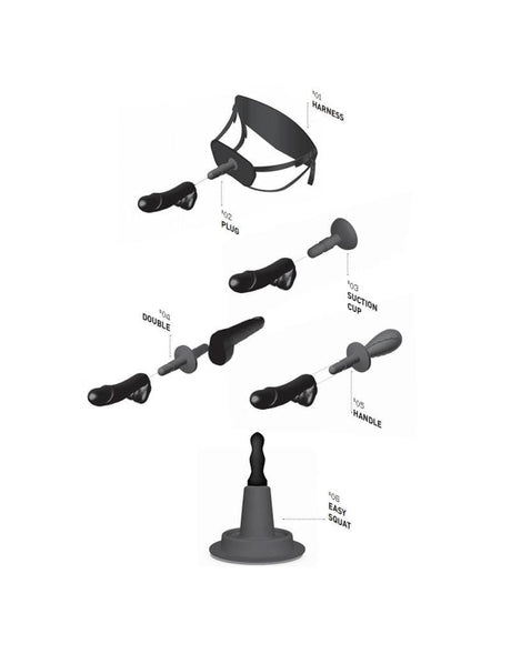 Hung-System Geschirr Einheitsgröße