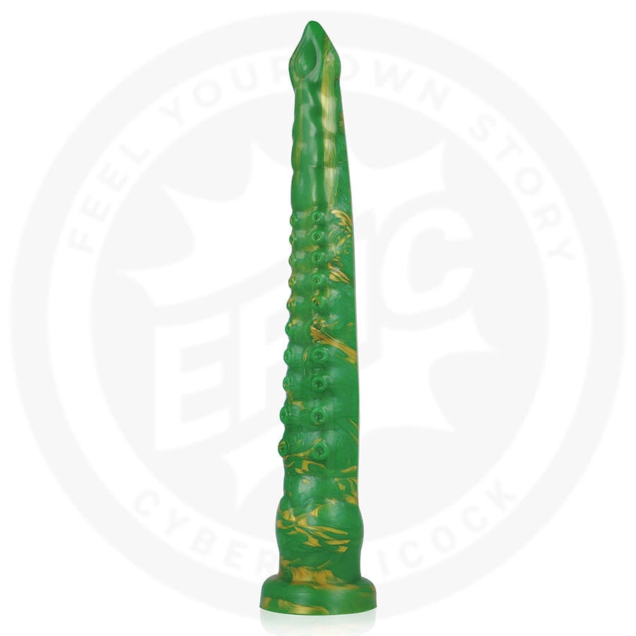 Hylos Green Flash Fantasy-Dildo 28 x 3,5 cm