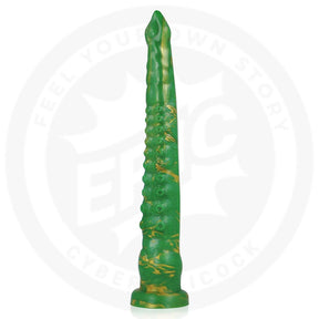 Hylos Green Flash Fantasy-Dildo 28 x 3,5 cm