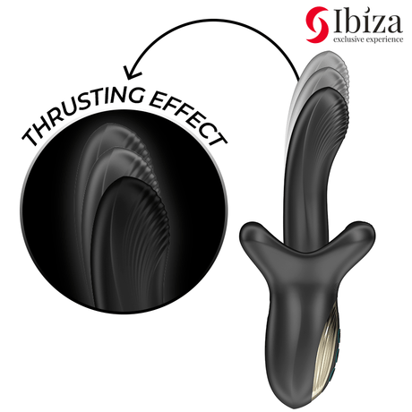 Ibiza – Kraftvoll Vibrator mit Stoss- und Beisseffekt