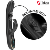 Rabbit-Vibrator Leistungsstarker mit Massage-Rollenperle.2