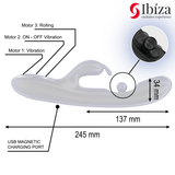 Rabbit-Vibrator Leistungsstarker mit Massage-Rollenperle.3