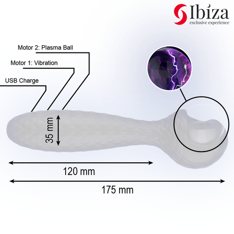 Ibiza - Plasma Sphere Vibrator und Stimulator