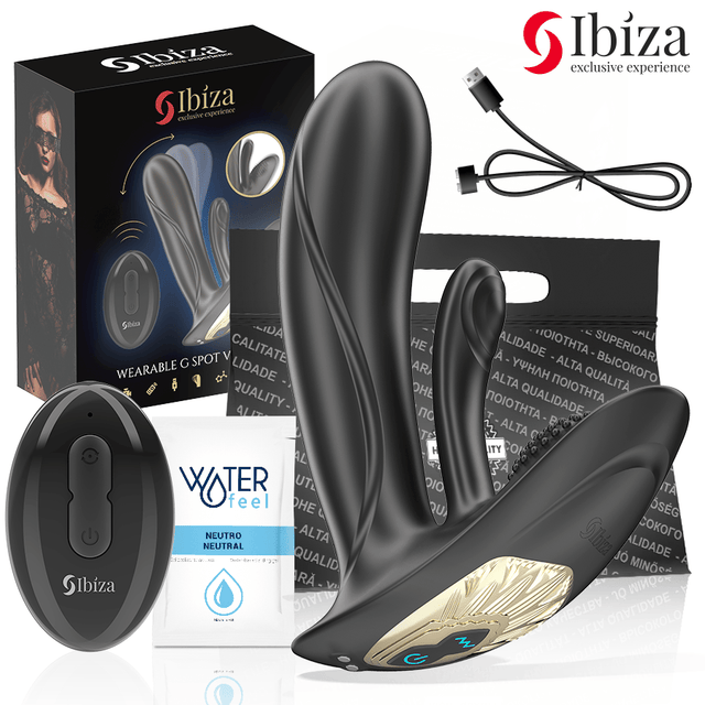 G-Punkt-Vibrator Ibiza Tragbarer mit g-Punkt- und Klitorisstimulation mit Fernbedienung