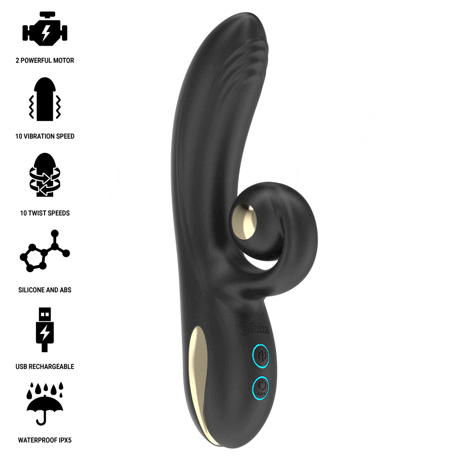 Vibrator Twister mit Kurvenstimulator und VibrRotation.1