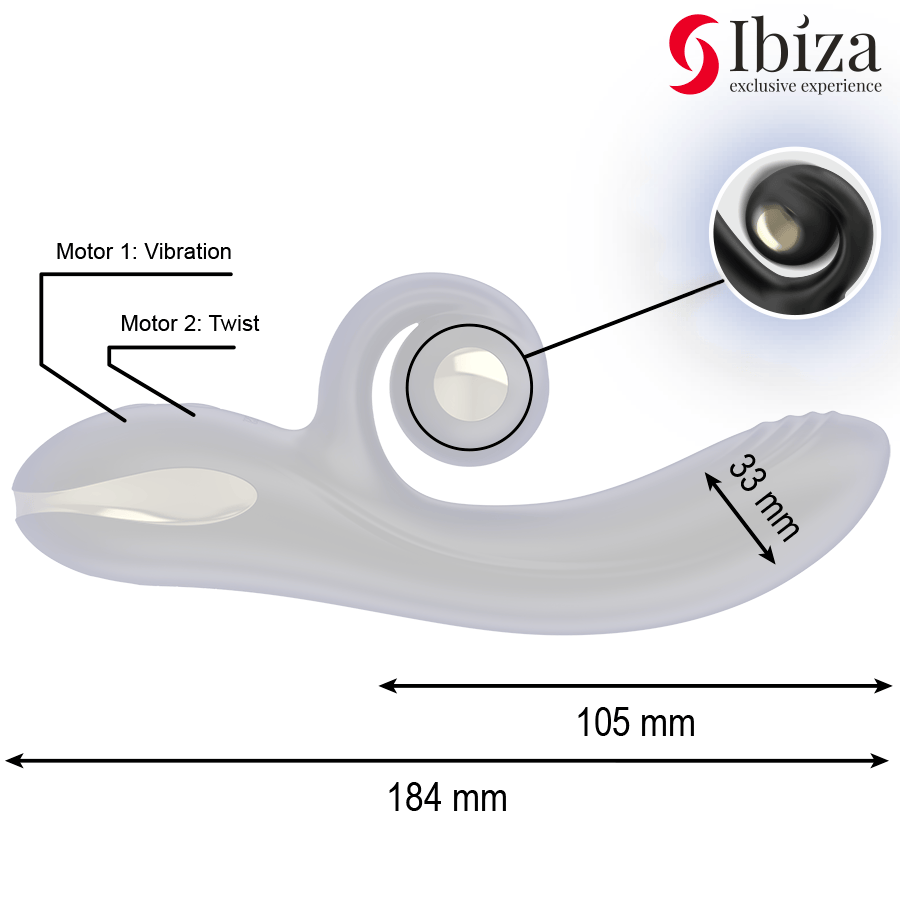 Vibrator Twister mit Kurvenstimulator und VibrRotation.4