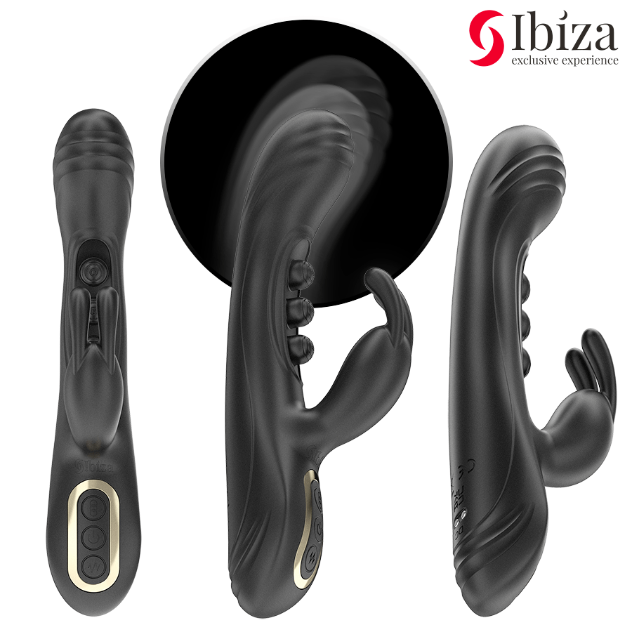 Rabbit-Vibrator Vibrierendes Rabbit mit Pulsation.2