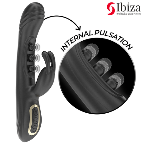 Rabbit-Vibrator Vibrierendes Rabbit mit Pulsation.3