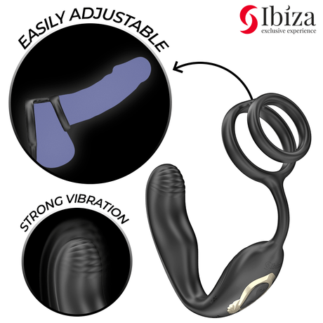 Sextoy Wiggle Ferngesteuerter Rotierender Analstecker mit Dammvibration und.1