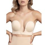 Bye-Bra - Bh ohne Griffe en U Beige Cup D
