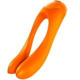 Satisfyer - Candy Cane Fingervibrator Orange