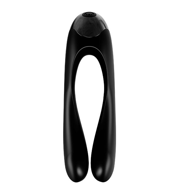 Satisfyer - Candy Cane Fingervibrator Schwarz