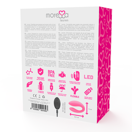 Moressa - Lauren Stimulator mit Fernbedienung für Paare