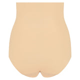 Bye-Bra - Nahtloser Gürtel Stil Höschen Beige Grösse M